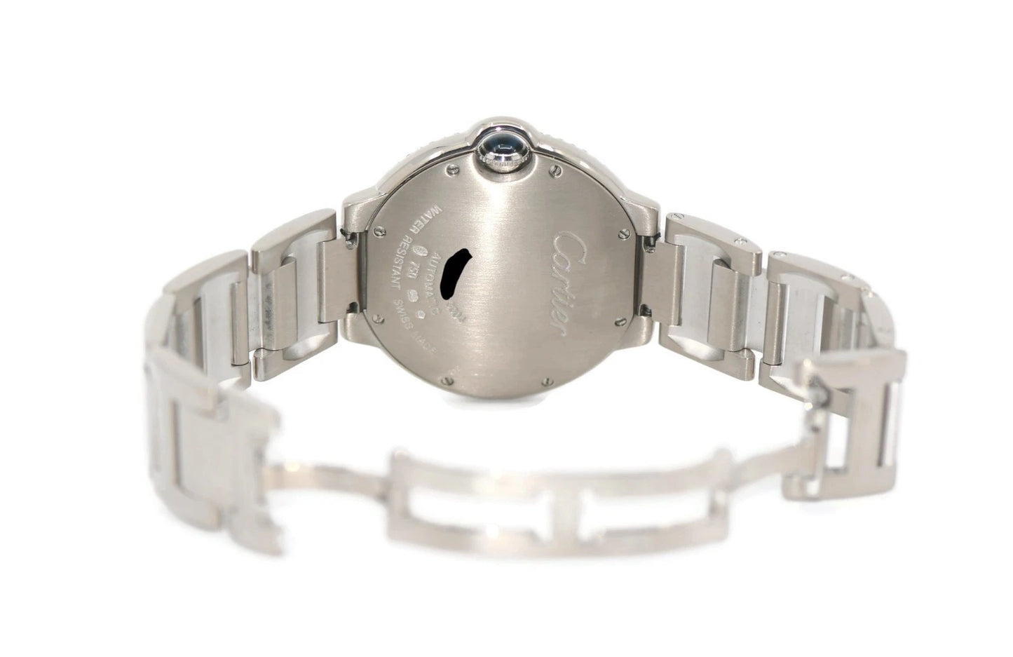 Cartier Ballon Bleu Diamond 18K White Gold Watch WE9006Z3
