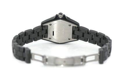 Chanel J12 Diamond Black Ceramic Watch H2569