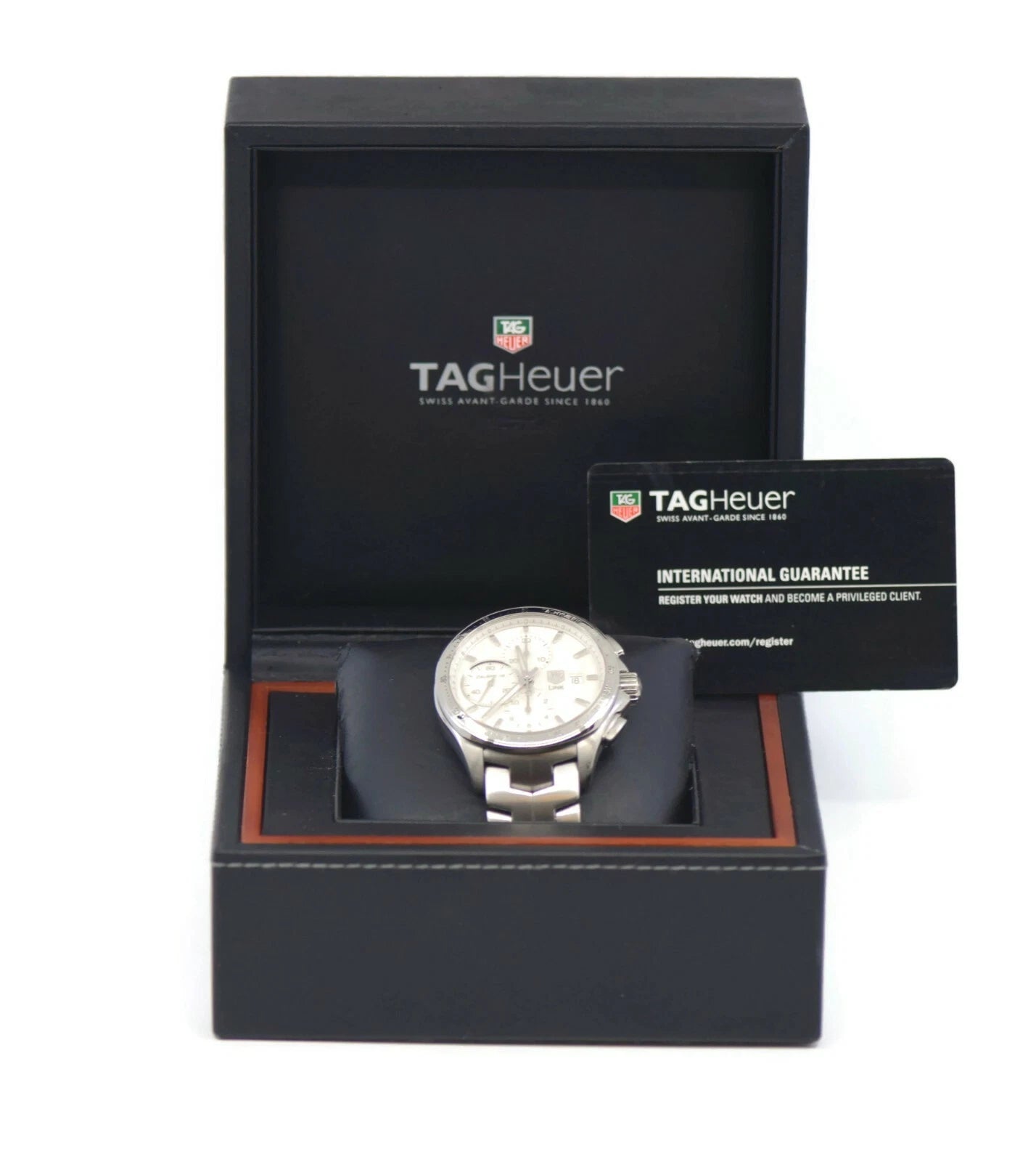 Tag Heuer Link Chronograph Stainless Steel Watch CAT2011