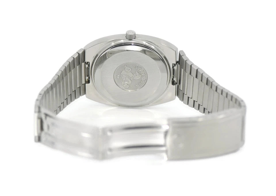 Omega Seamaster Day Date Stainless Steel Watch 166.0213