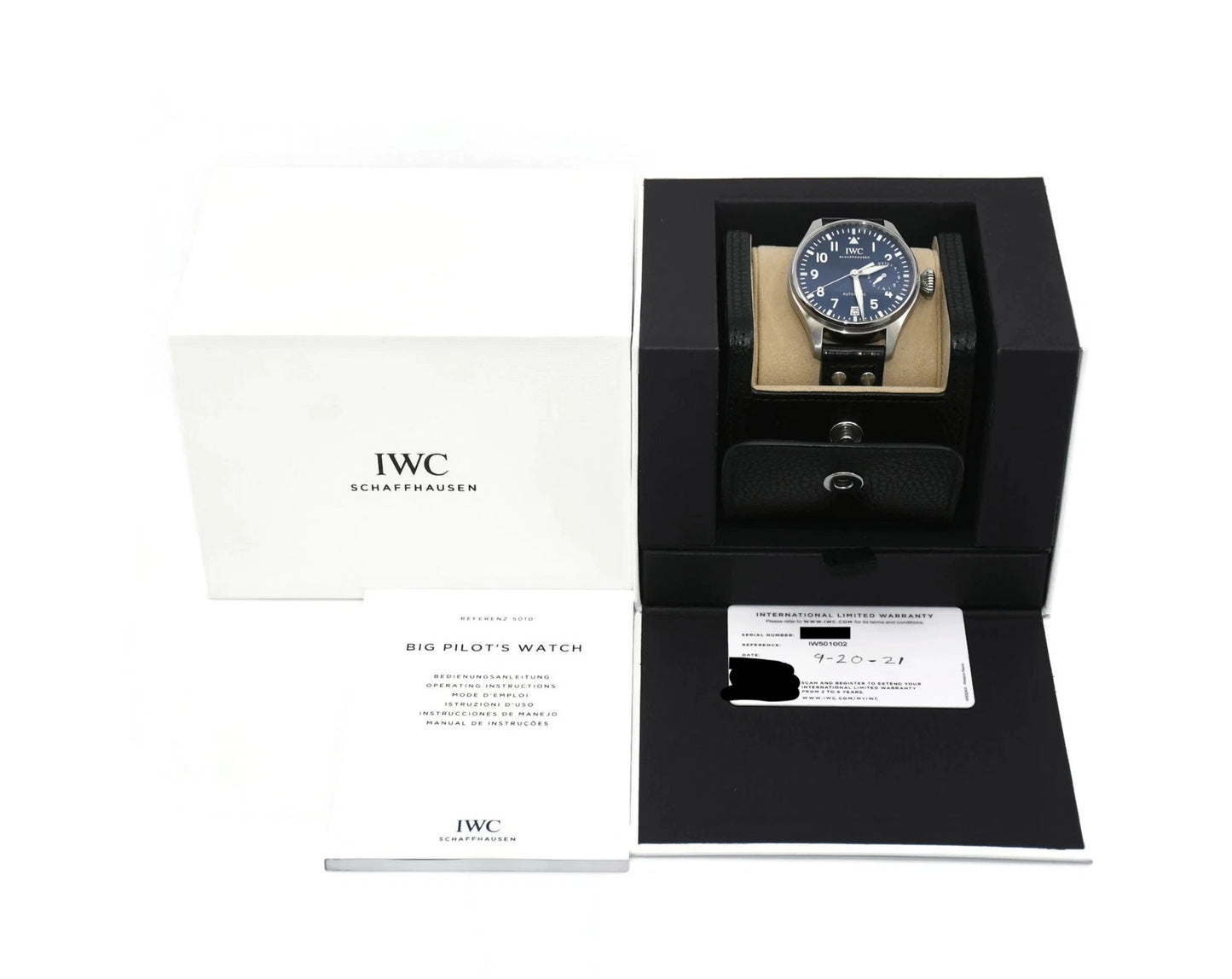 IWC Big Pilot Le Petit Stainless Steel Watch IW501002