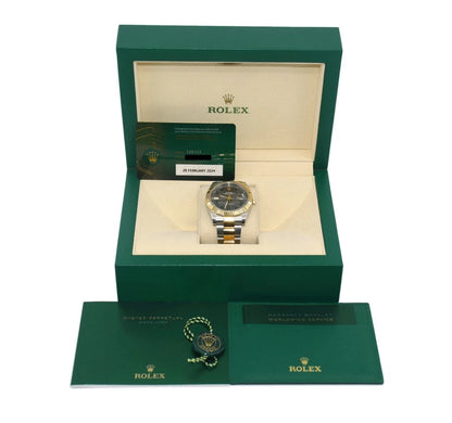 Rolex Datejust 41 Wimbledon 18K/Stainless Steel Watch 126333