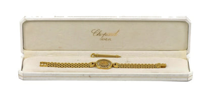 Chopard Happy Diamonds 18K Yellow Gold Watch 4105