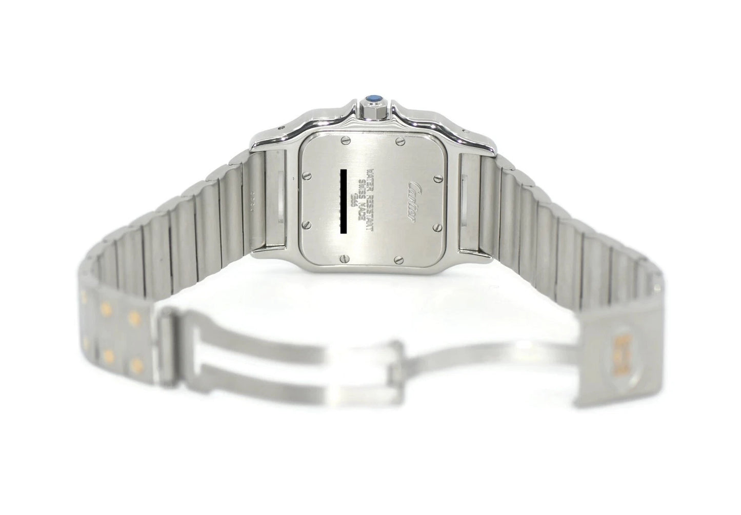 Cartier Santos Galbee 18K/Stainless Steel Watch W20011C4