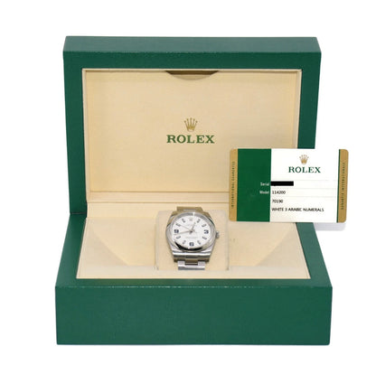 Rolex Oyster Perpetual Stainless Steel Watch 114200