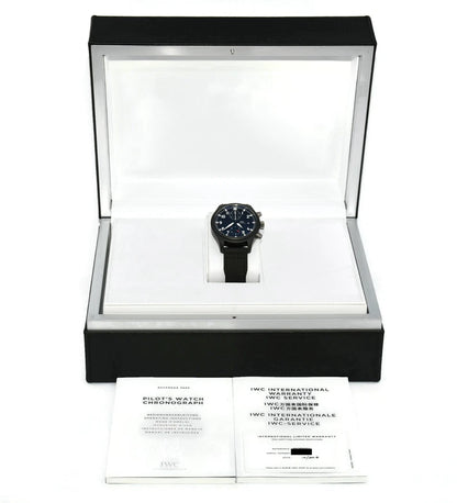 IWC Pilot Top Gun Chronograph Ceramic Watch IW389001