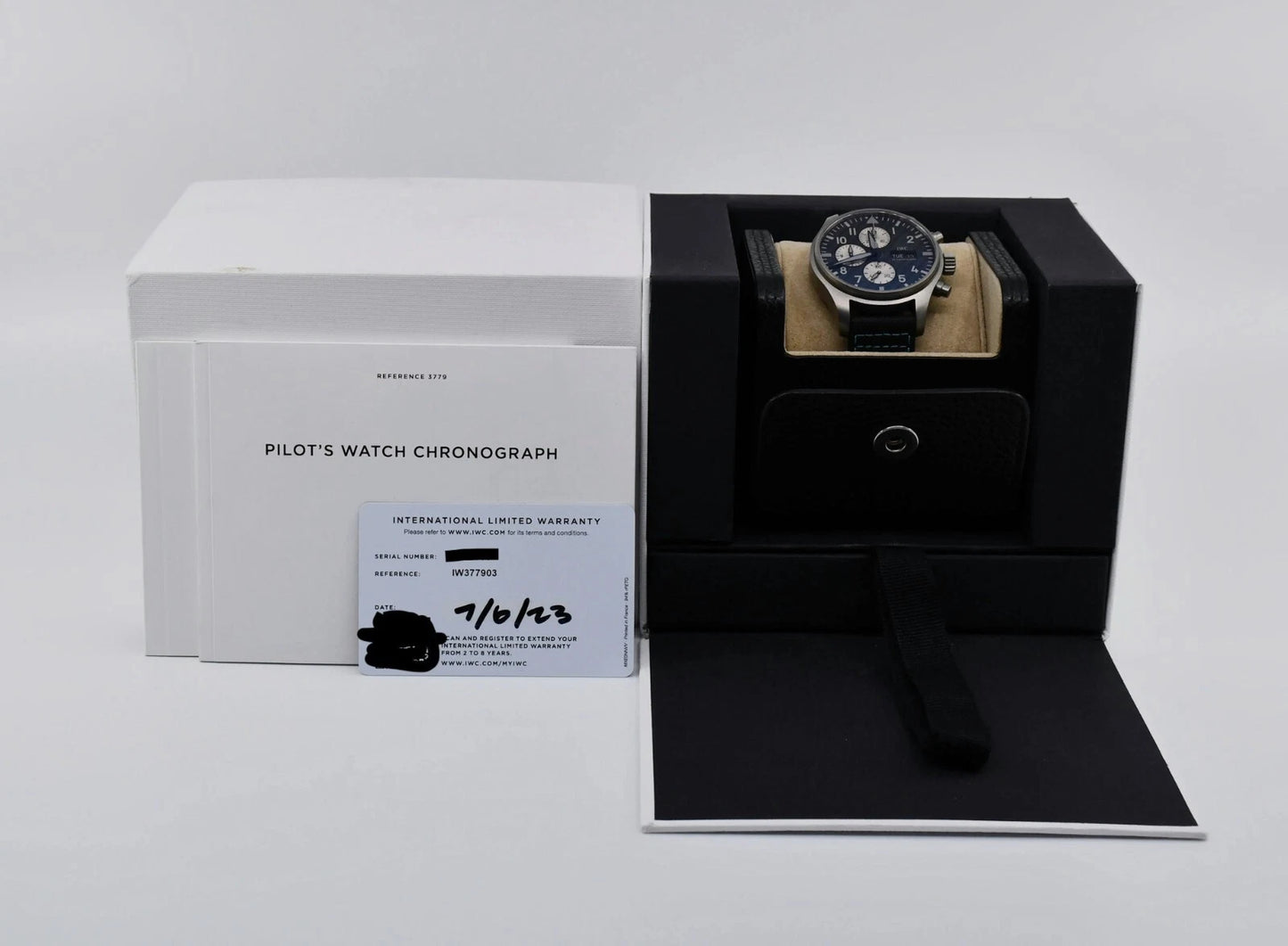 IWC Pilot's AMG Chronograph Titanium Watch IW377903