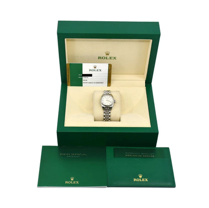 Rolex Datejust Diamond Stainless Steel Watch 179174