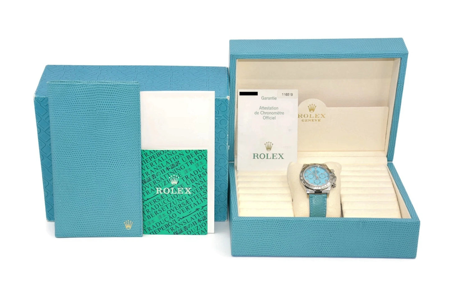 Rolex Daytona Beach 18K White Gold Watch 116519