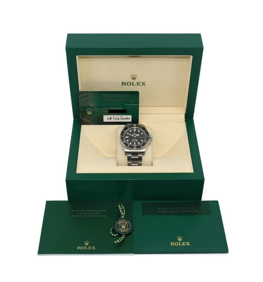 Rolex Submariner 41 Stainless Steel Watch 126610LN