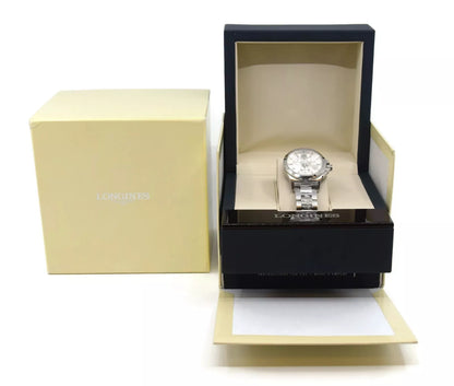 Longines Conquest Stainless Steel Watch L3.379.4.76.6