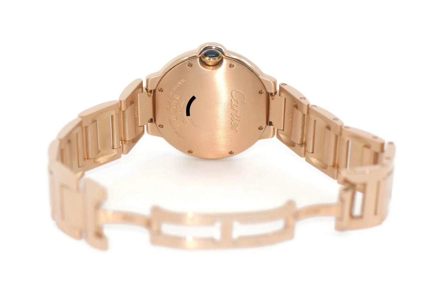 Cartier Ballon Bleu Diamond 18K Rose Gold Watch WE902026