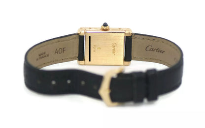 Cartier Tank 18K Yellow Gold Watch 78087