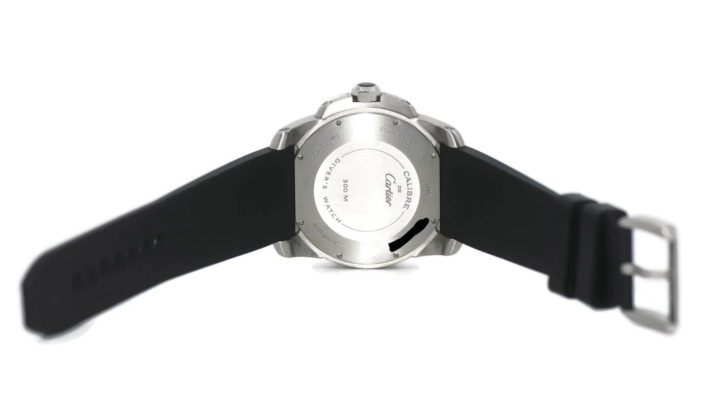 Cartier Calibre Diver Stainless Steel Watch W7100056