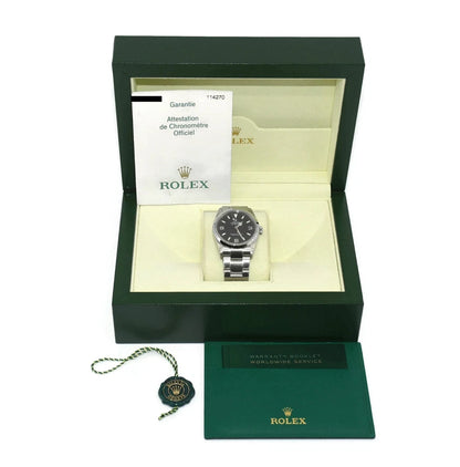 Rolex Explorer Stainless Steel Watch 114270