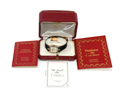 Cartier Panthere Diamond 18K Yellow Gold Watch