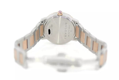 Bulgari Bvlgari Diamond 18K/Stainless Steel Watch BBLP33SG