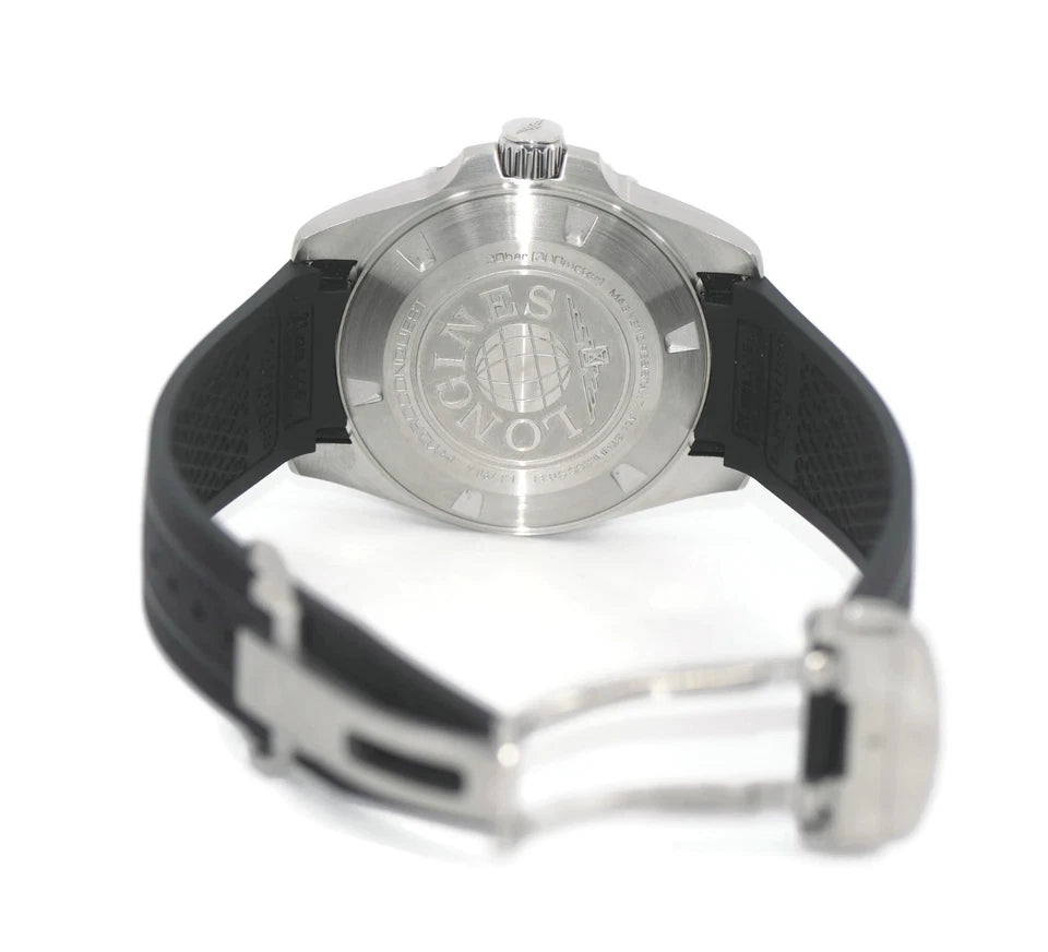 Longines HydroConquest GMT Stainless Steel Watch L3.790.4