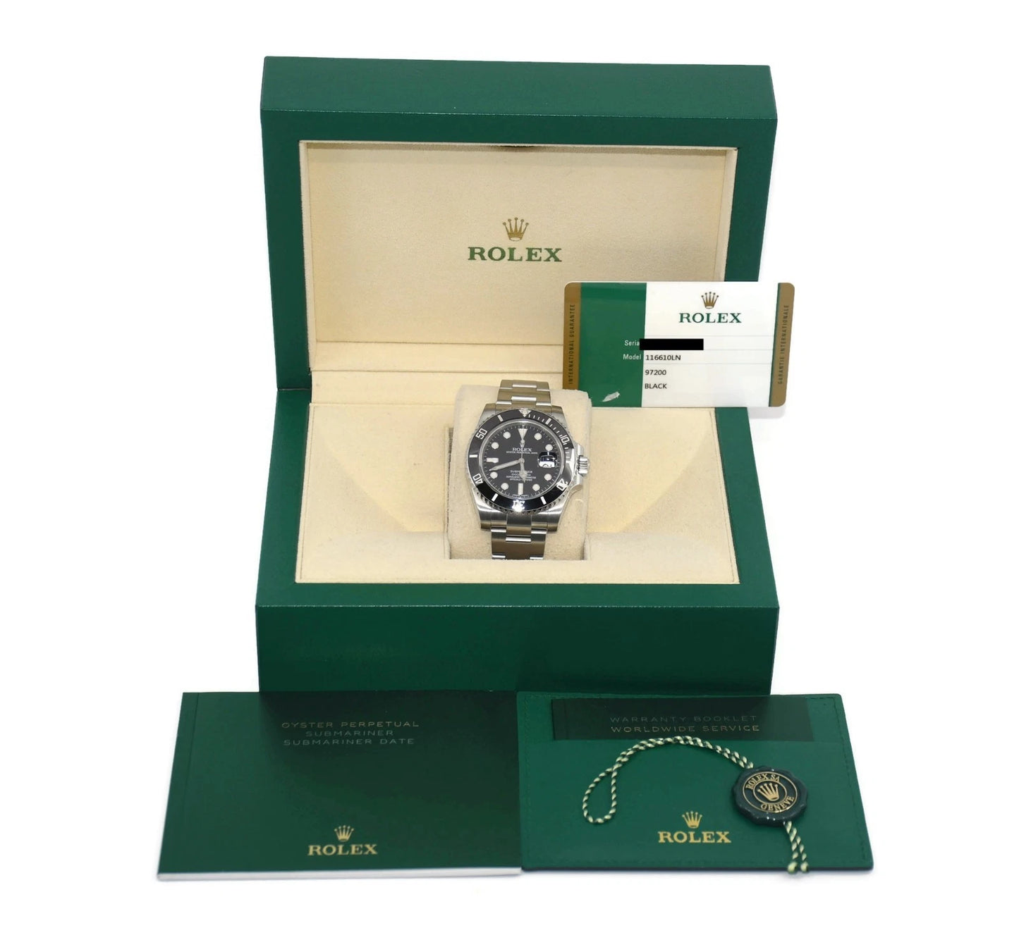 Rolex Submariner Stainless Steel Watch 116610LN