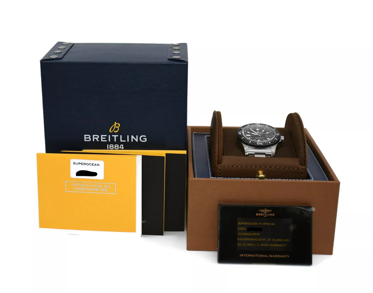 Breitling Superocean Stainless Steel Watch Y17393