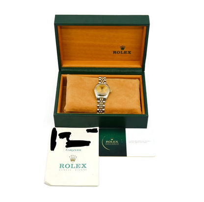 Rolex Oyster Perpetual Date 18K/Stainless Steel Watch 69173