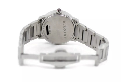 Bulgari Bvlgari Diamond Stainless Steel Watch BBL33S