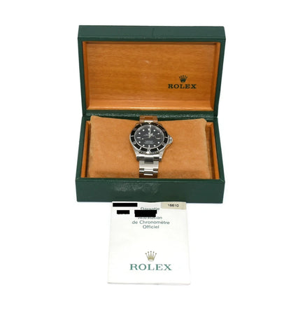Rolex Submariner Stainless Steel Watch 16610