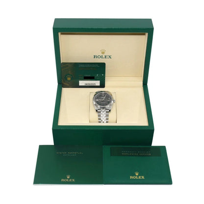 Rolex Datejust 41 Wimbledon Stainless Steel Watch 126334