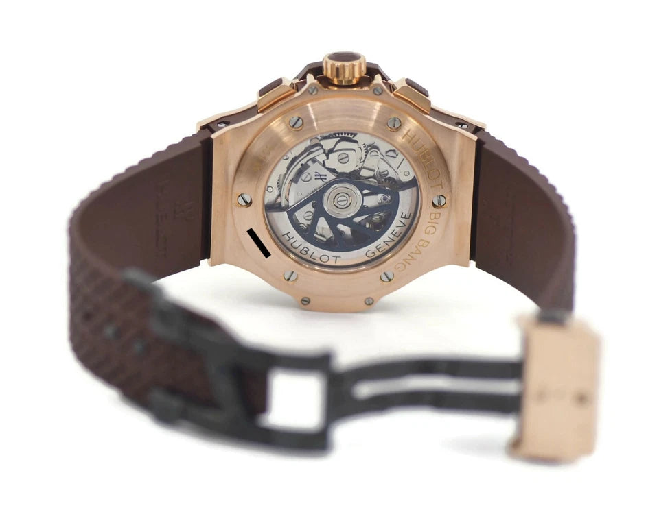 Hublot Big Bang Chocolate 18K Rose Gold Watch 301.PC.1007.RX