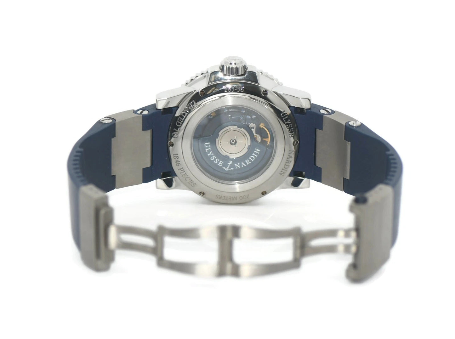 Ulysse Nardin Maxi Marine Surf Stainless Steel Watch 263-36