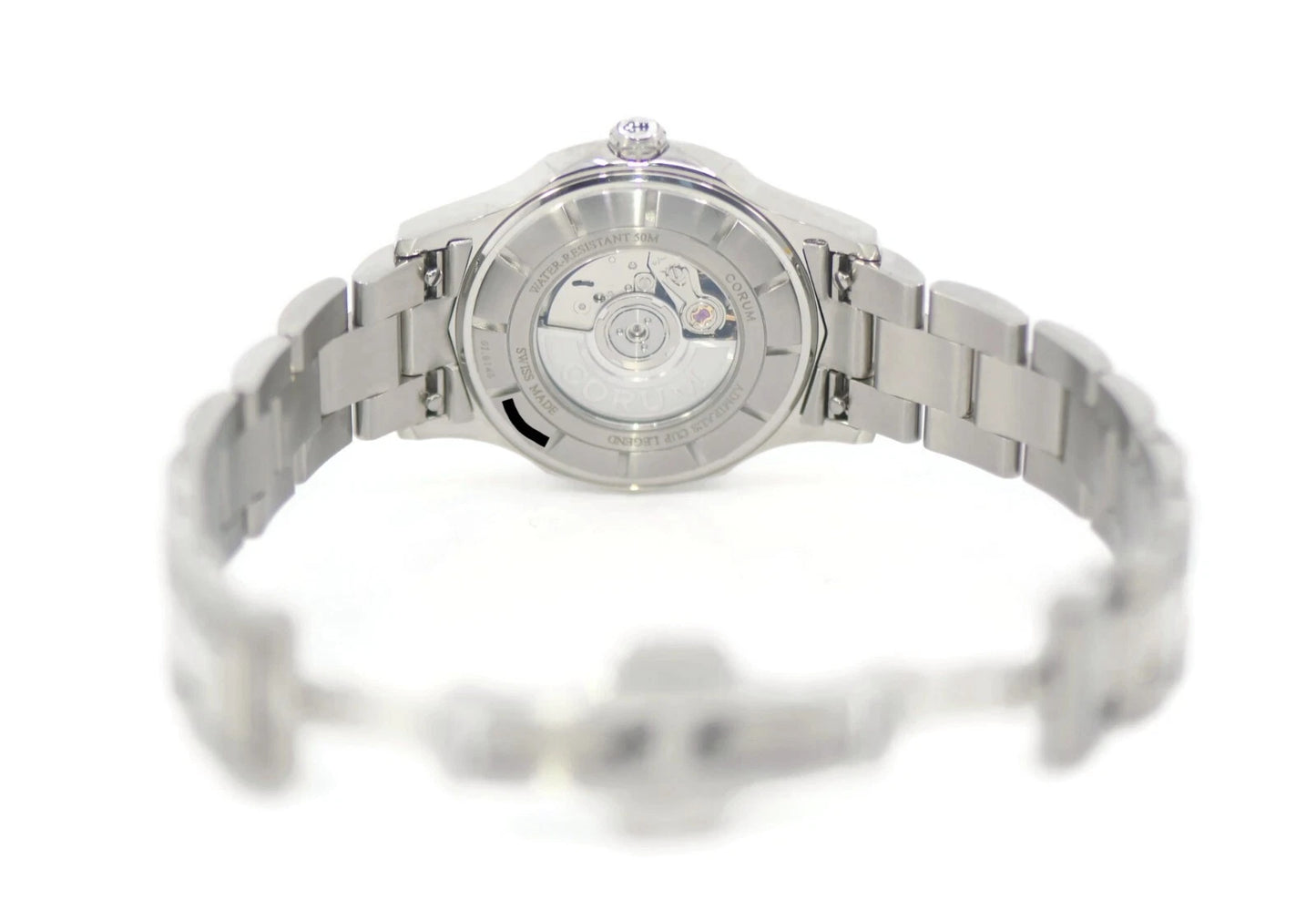 Corum Admirals Cup Diamond Stainless Steel Watch A400/02818