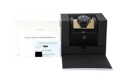 IWC Pilot Top Gun Chronograph Ceramic Watch IW389401