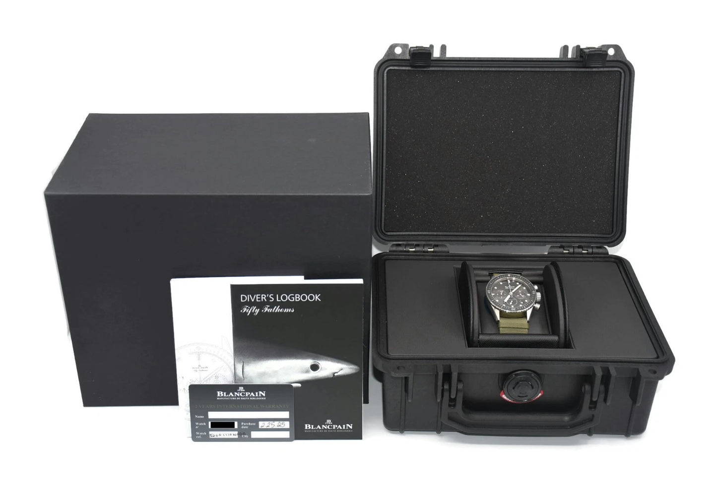 Blancpain Fifty Fathoms Bathyscaphe Stainless Steel Watch 5200-1110-NABA