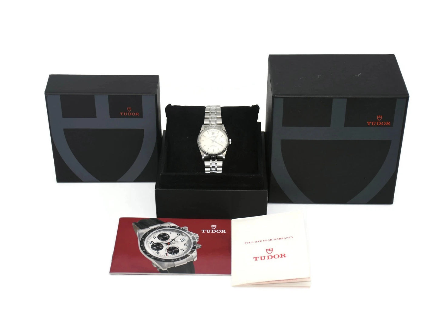 Tudor Prince Day Date Stainless Steel Watch 76210