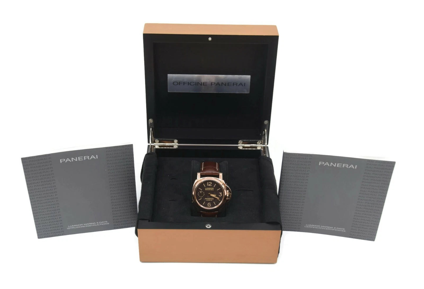 Panerai Luminor Marina 8 Days 18K Rose Gold Watch PAM511