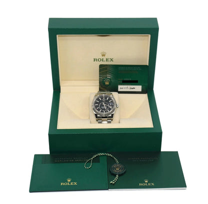 Rolex Sky Dweller Stainless Steel Watch 326934