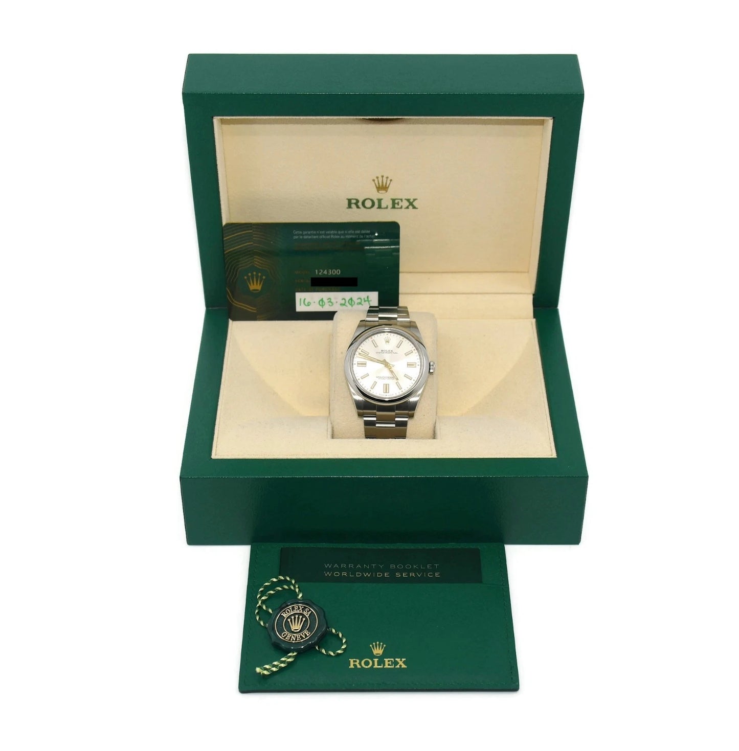 Rolex Oyster Perpetual 41 Stainless Steel Watch 124300