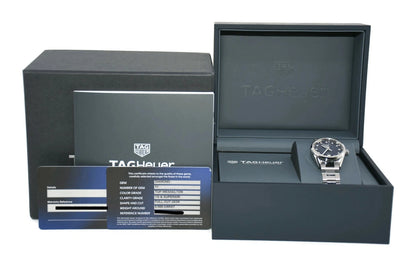 Tag Heuer Carrera Diamond Stainless Steel Watch WBN2413