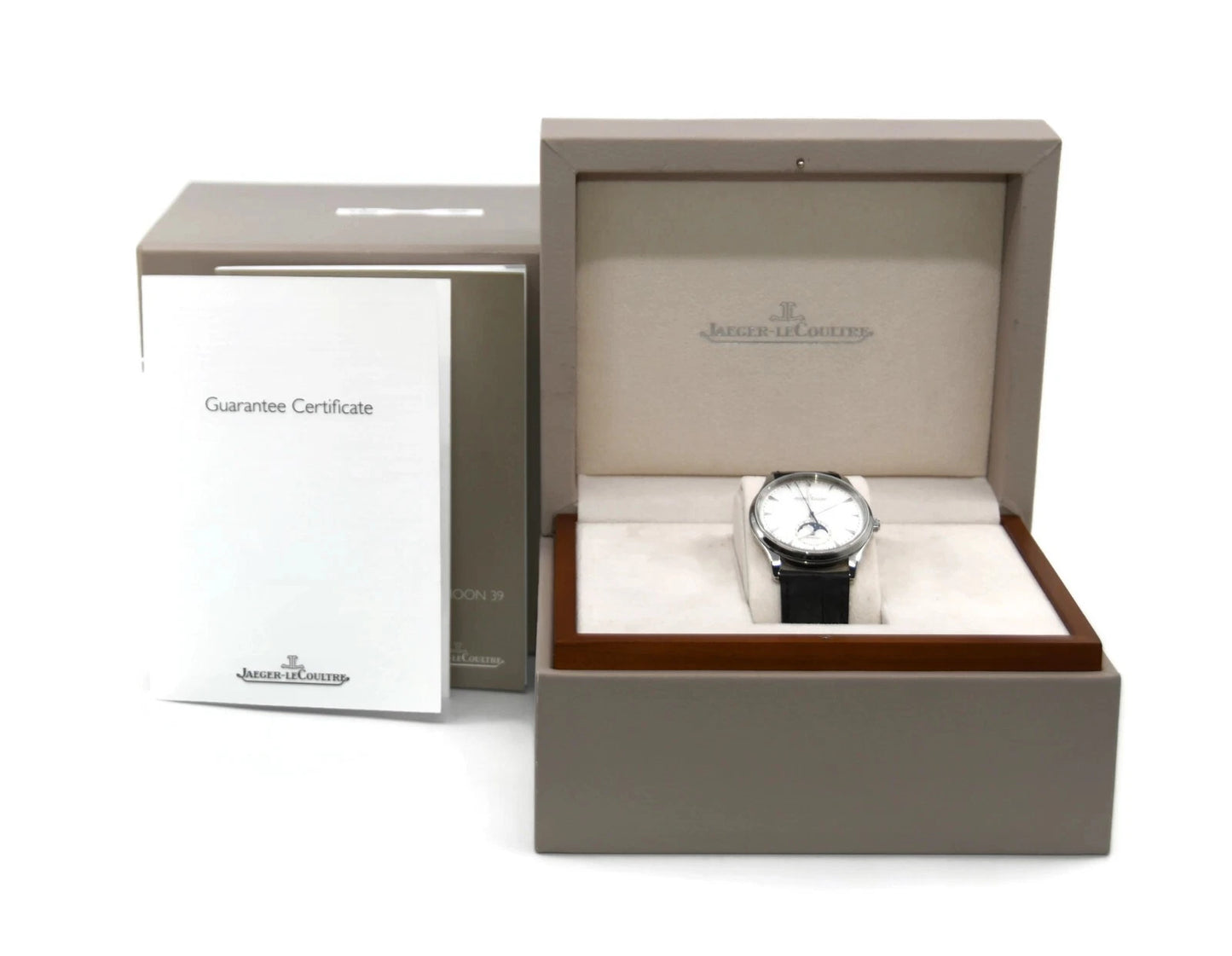 Jaeger LeCoultre Master Moon Stainless Steel Watch Q1368420