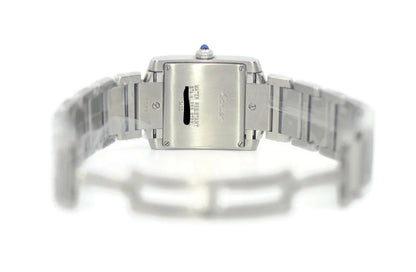 Cartier Tank Midsize Stainless Steel Watch W51011Q3