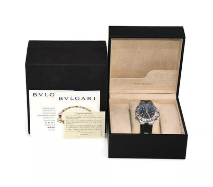 Bulgari Diagono GMT Stainless Steel Watch GMT40S
