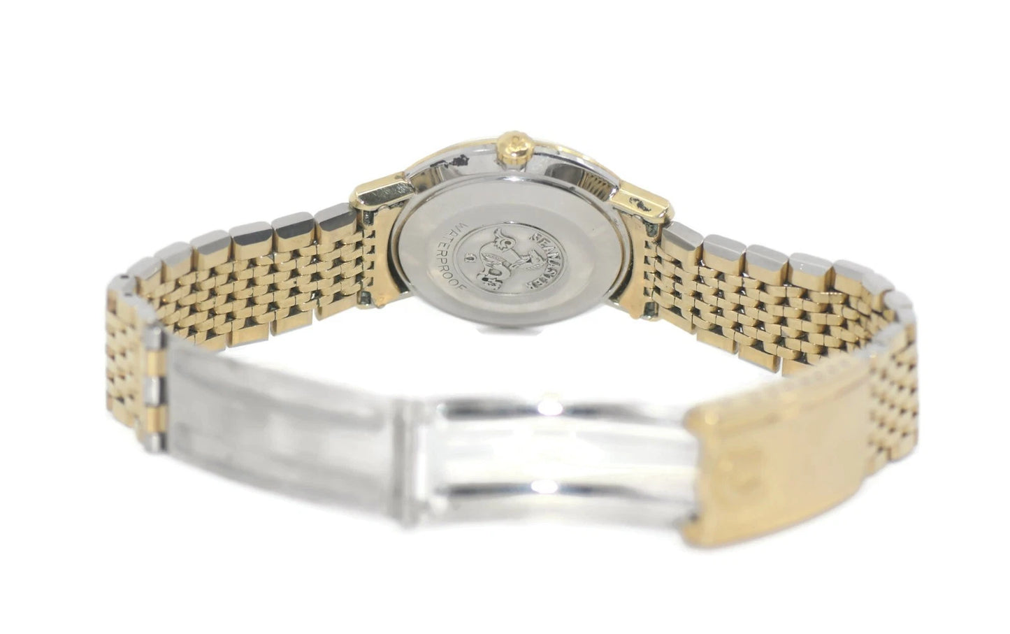 Omega Seamaster De Ville Two Tone Stainless Steel Watch