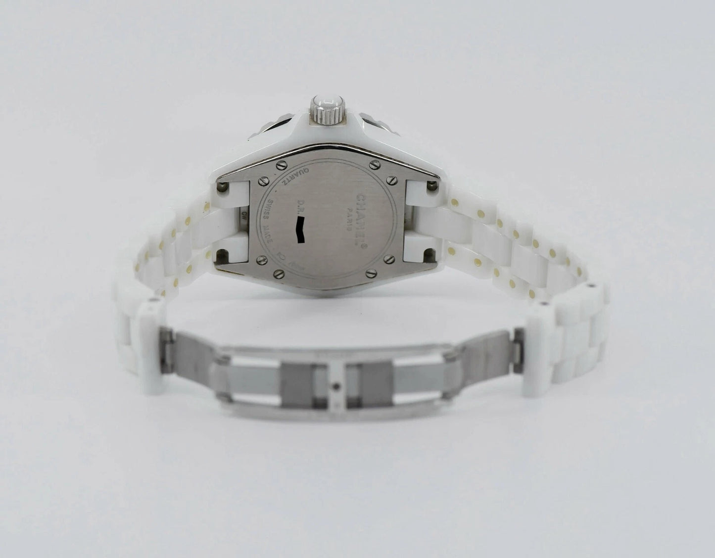 Chanel J12 White Ceramic Watch H0968