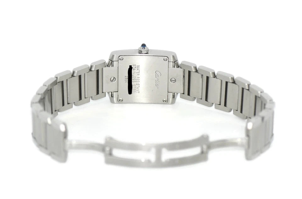 Cartier Tank Francaise Small Stainless Steel Watch W51008Q3