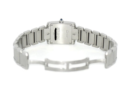Cartier Tank Francaise Small Stainless Steel Watch W51008Q3