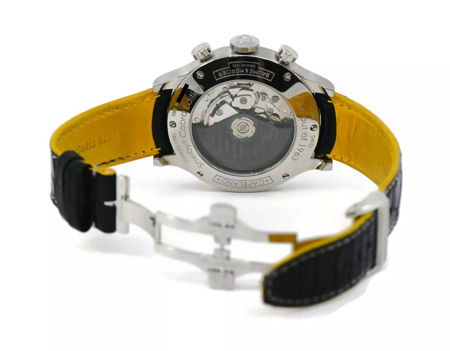 Baume & Mercier Capeland Shelby Cobra Stainless Steel Watch 10281
