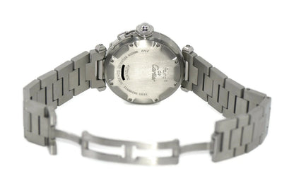 Cartier Pasha GMT Stainless Steel Watch 2377