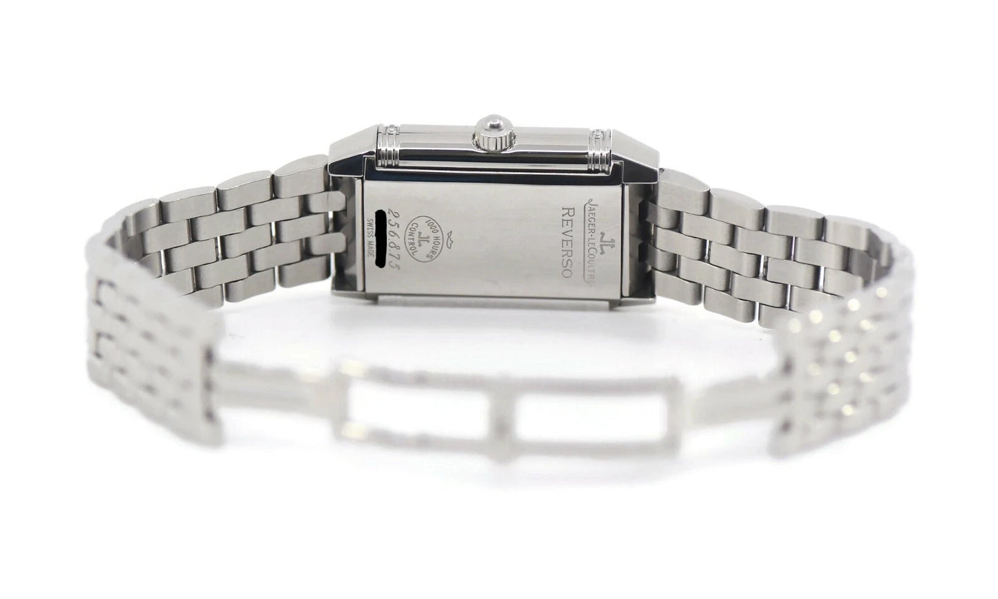 Jaeger LeCoultre Duetto Diamond Stainless Steel Watch Q2568102