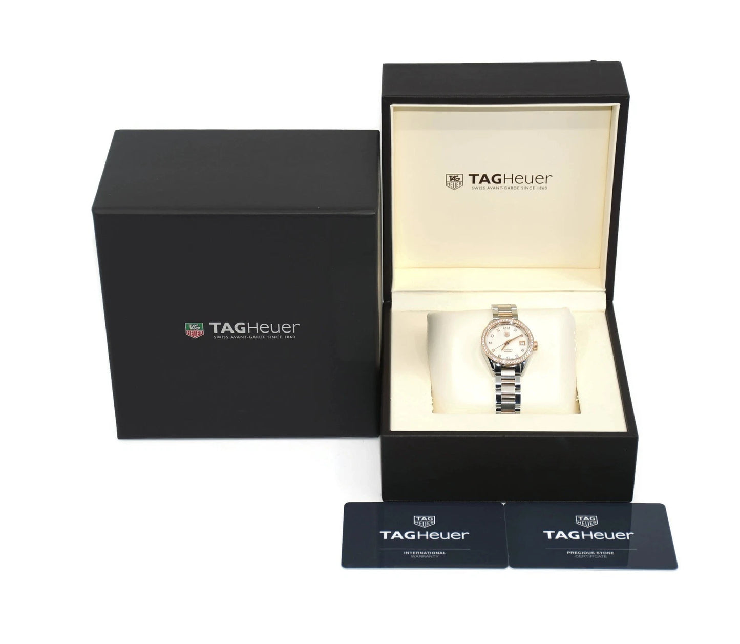 Tag Heuer Carrera Diamond 18K/Stainless Steel Watch WAR2453