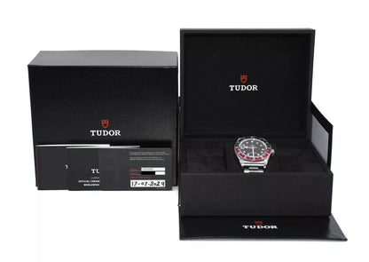 Tudor Black Bay GMT Pepsi Stainless Steel Watch 79830RB